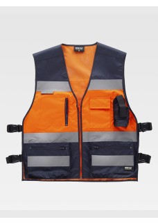 GILET MULTITASCHE TESSUTO OXFORD C3602