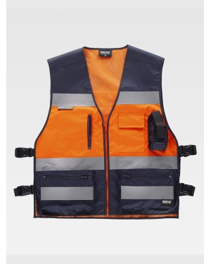 GILET MULTITASCHE TESSUTO OXFORD C3602