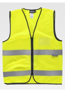 GILET HV CLASSE 2 CON PORTA BADGE C3610B