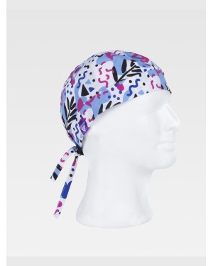 BANDANA TESSUTO ELASTICIZZATO STAMPATO M852