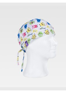 BANDANA TESSUTO ELASTICIZZATO STAMPATO M855