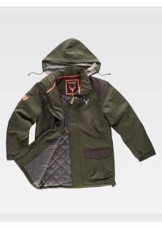 PARKA IMPERMEABILE CUCITURE TERMOSALDATE - CACCIA S8230