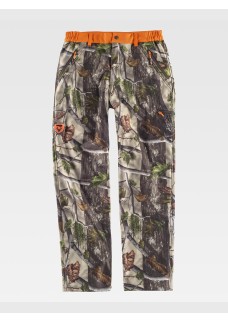 PANTALONE SOFTSHELL CAMOUFLAGE - CACCIA S8360