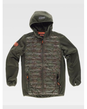 SOFTSHELL IMBOTTITO CAMOUFLAGE - CACCIA S8550