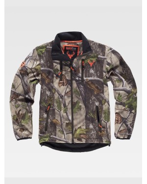 SOFTSHELL CAMOUFLAGE - CACCIA S8660