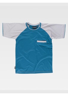 T-SHIRT MANICA CORTA TECNICA CON TASCHINO WF1016