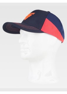 CAPPELLO VISIERA CURVA 5 PANNELLI LOGO WORKTEAM WFA941